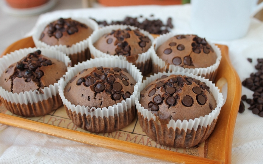 Muffin al cioccolato