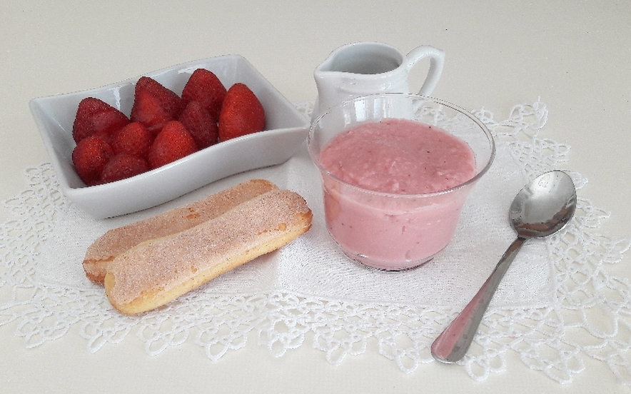 Crema alle fragole