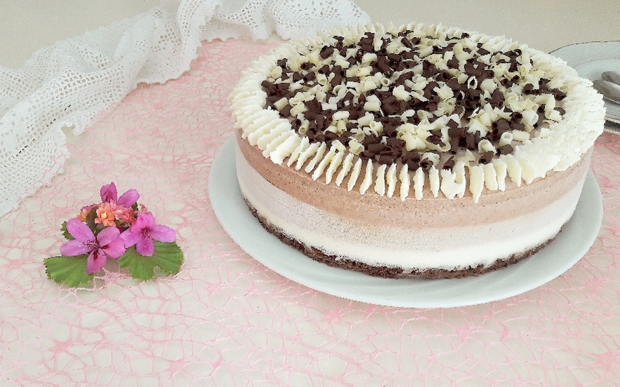 Torta mousse allo yogurt