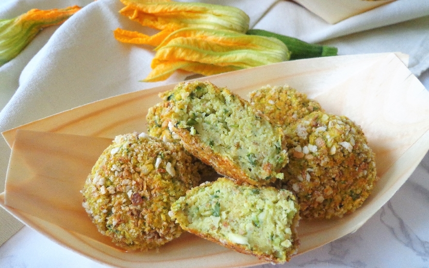 Polpettine di zucchine e ricotta