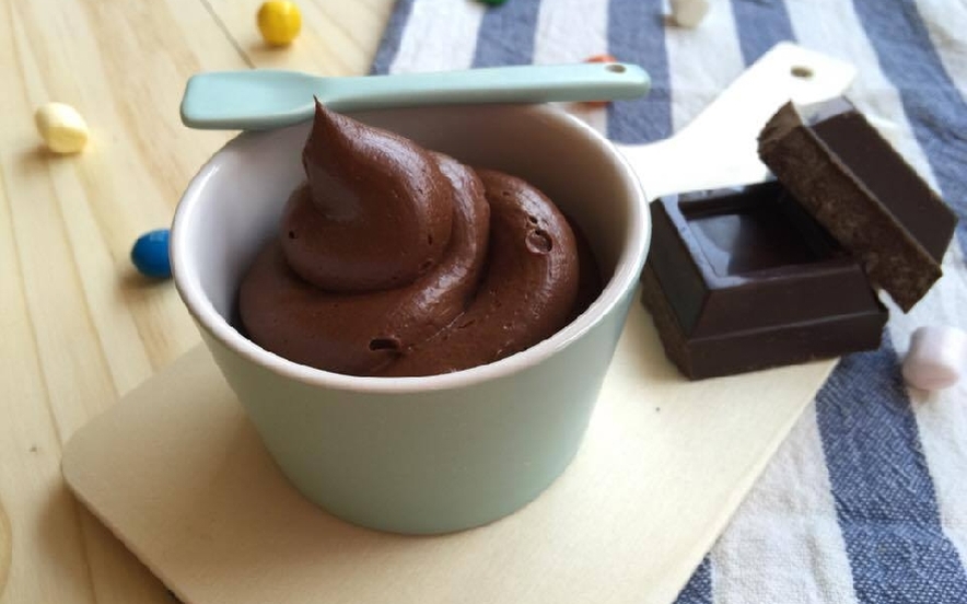 Mousse cioccolato e arancia 