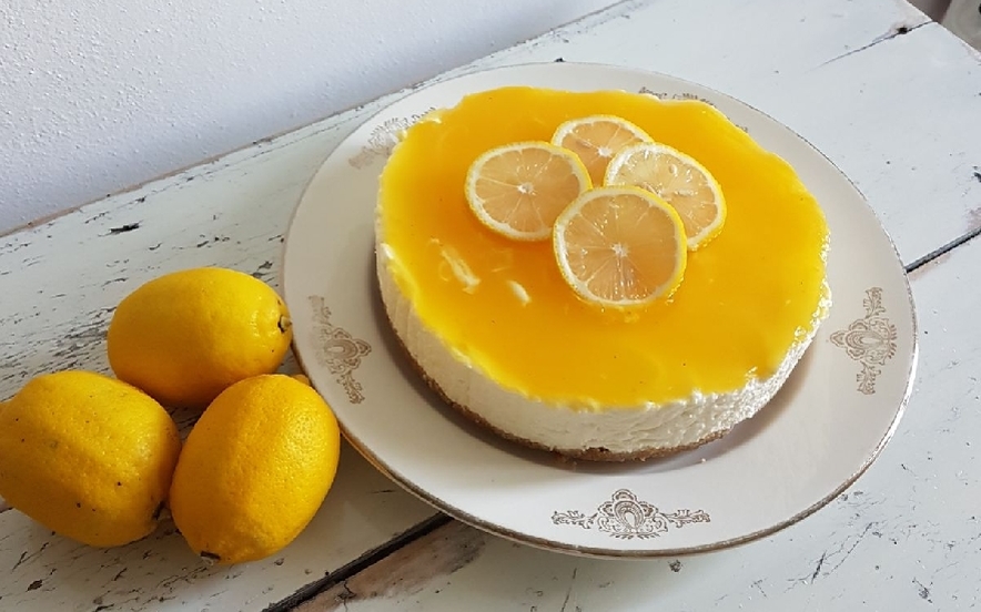 Cheesecake al limone fredda