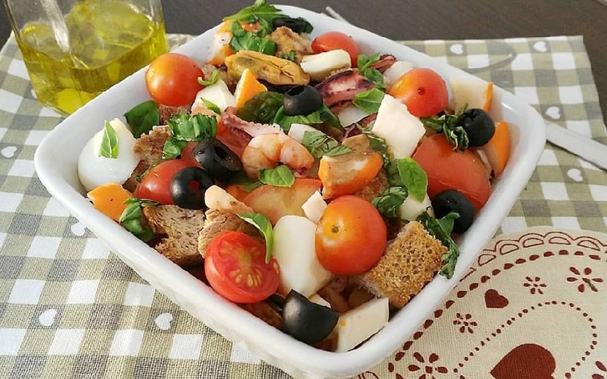 Panzanella di pesce