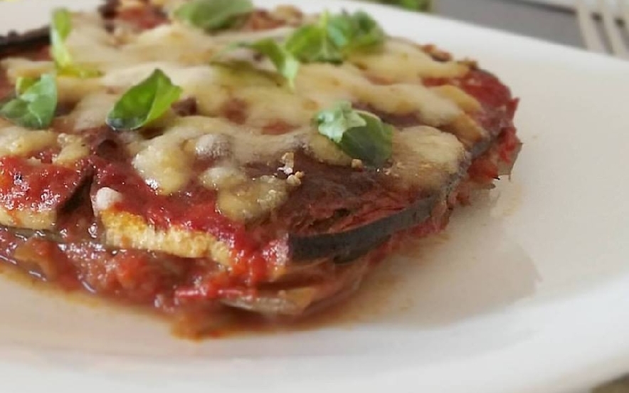 Parmigiana light di melanzane