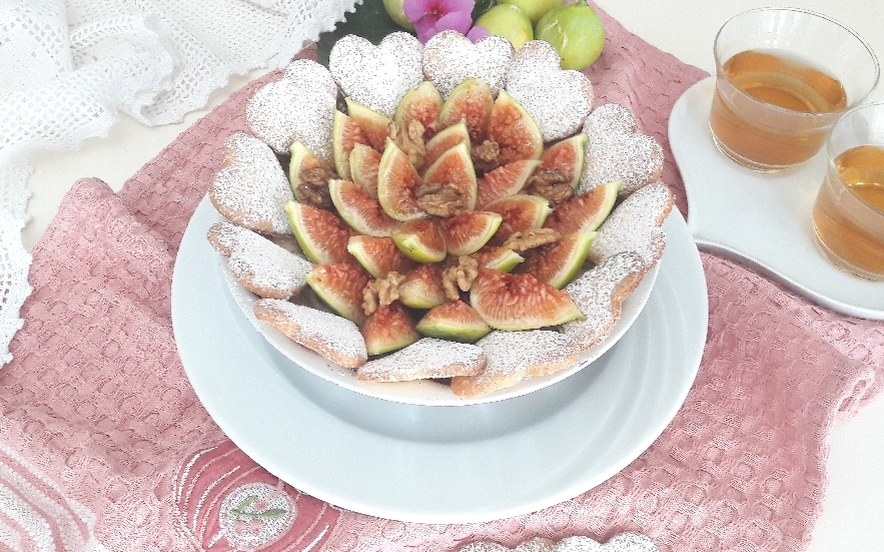 Crostata di fichi e noci