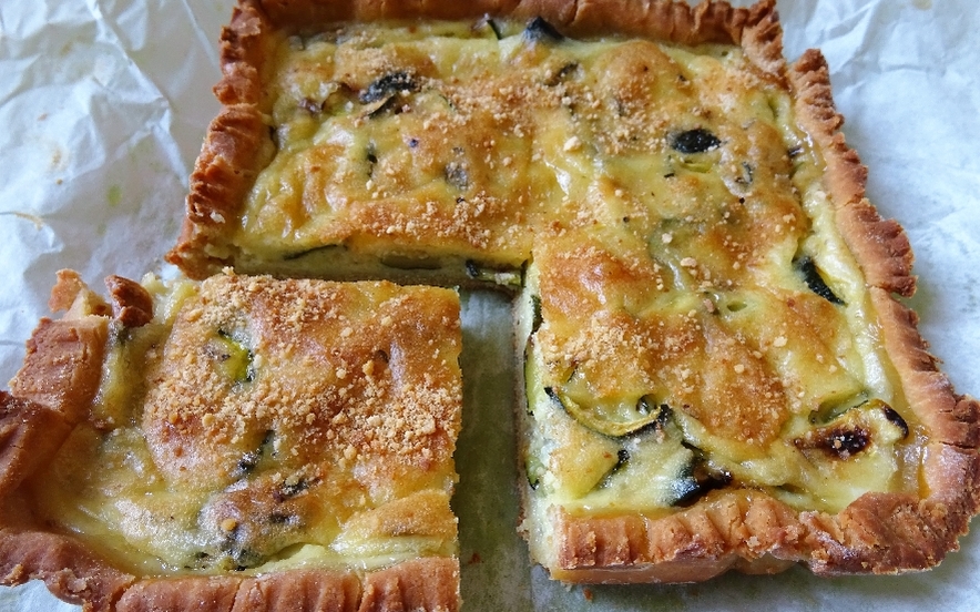 Quiche di zucchine senza glutine