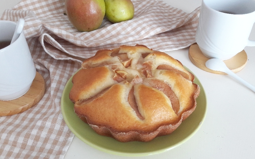 Torta alle pere