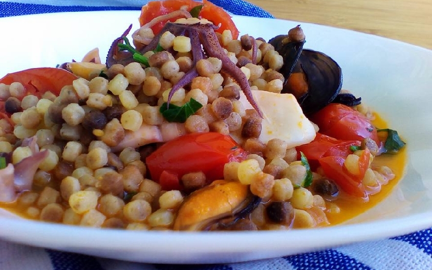 Fregola ai frutti di mare