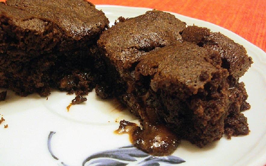 Brownies al ciocolato di caramelo