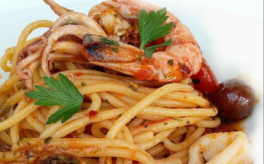 Spaghetti al profumo di mare