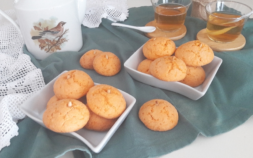 Biscotti di zucca e mandorle