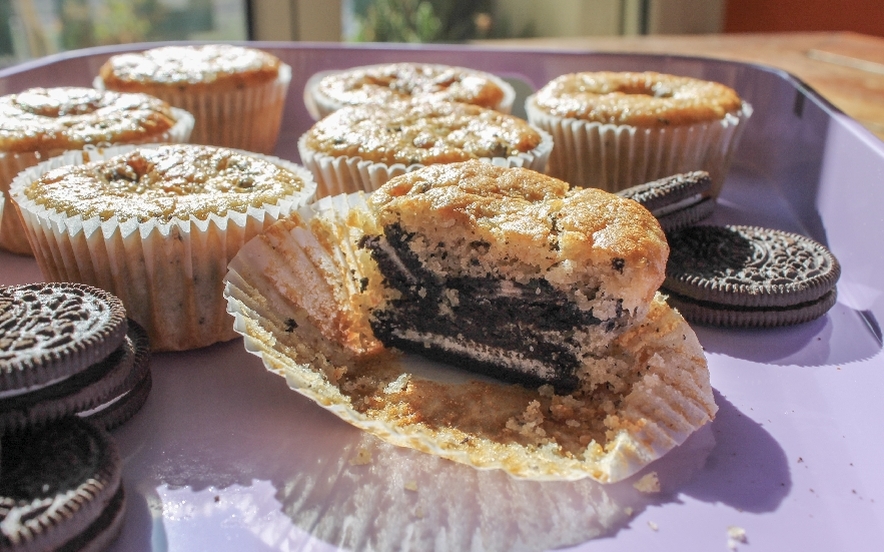 Muffin agli oreo