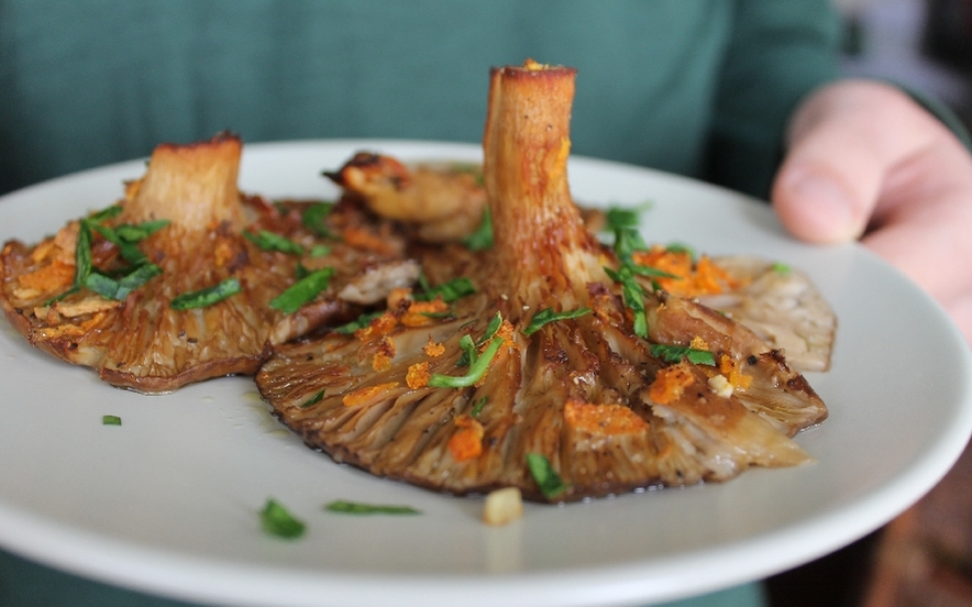 Funghi cardoncelli al forno