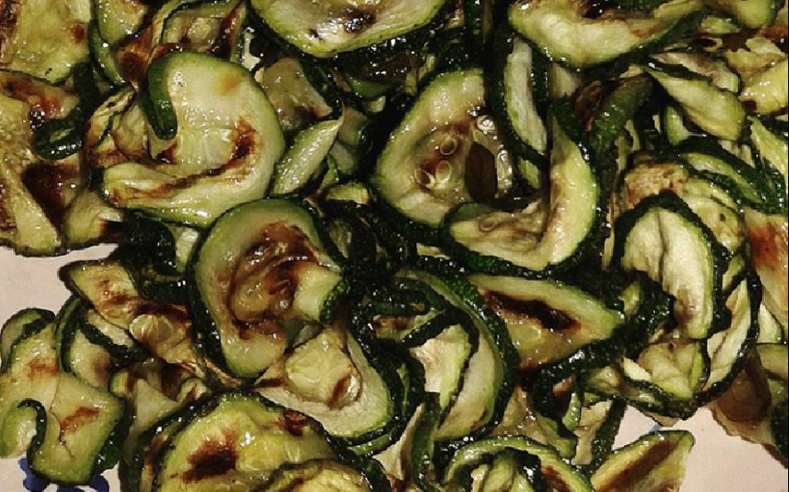 Zucchine alla scapece leggere