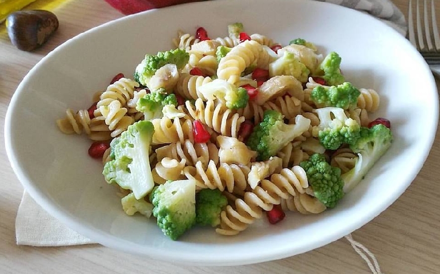 Pasta integrale al profumo di autunno