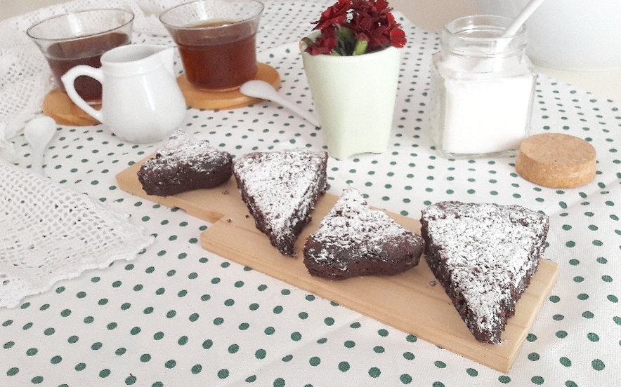 Shortbread al caffè e cacao