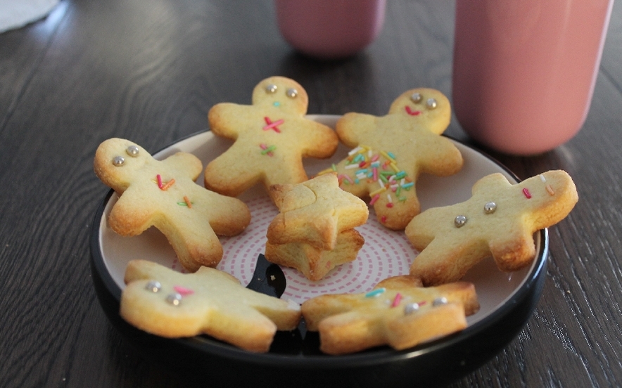 Biscotti di frolla alla vaniglia