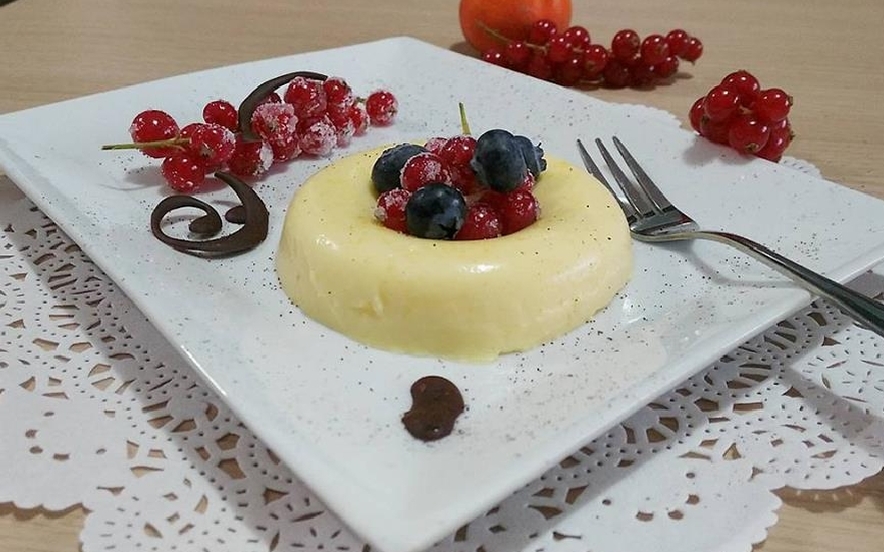 Panna cotta al mandarino