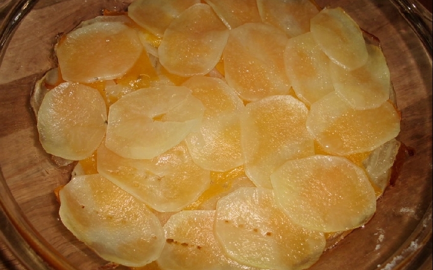 Zucca e patate al forno