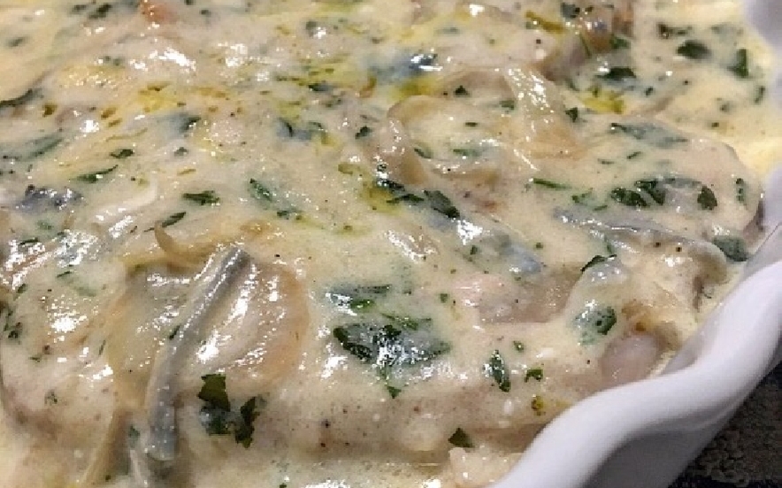 Teglia di carne al gorgonzola