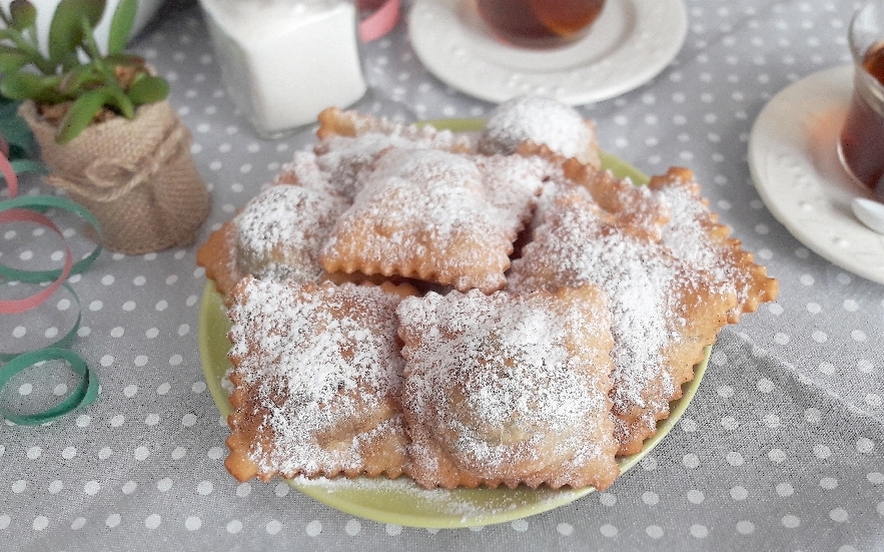 Ravioli dolci di Carnevale