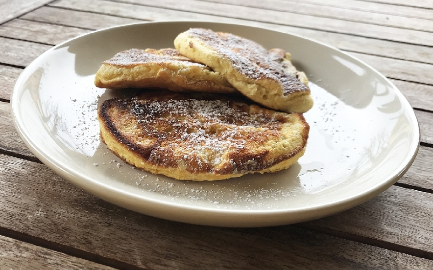 Pancakes soffici al cocco