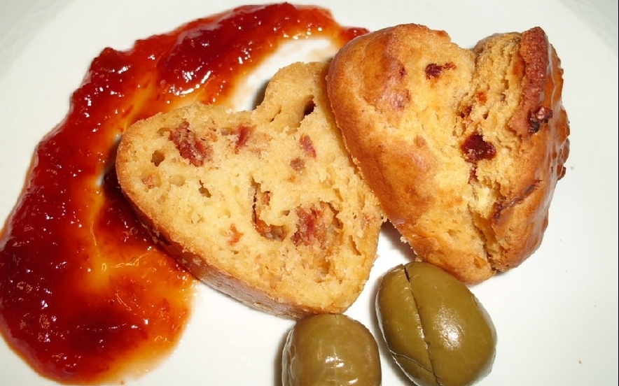 Cuori di muffin al peperoncino cuko