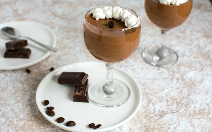 Mousse cioccolato e caffè