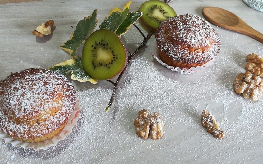 Pan di kiwi alle noci