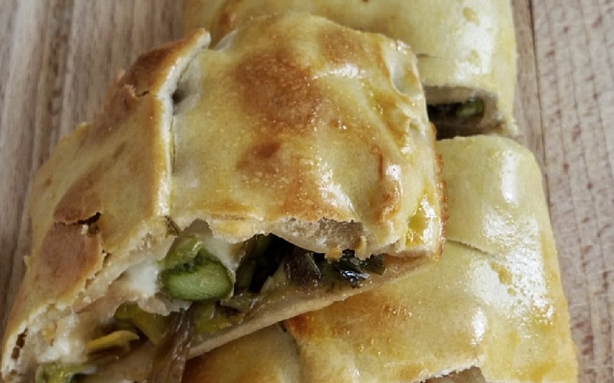 Strudel di asparagi