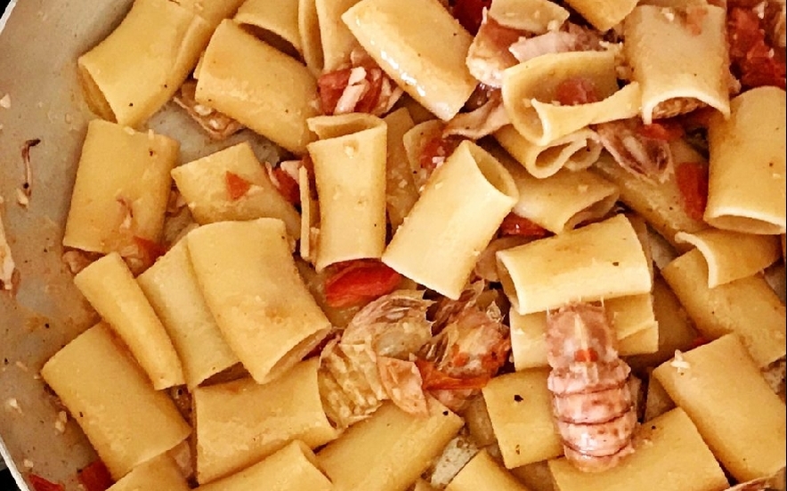 Paccheri di mare Irene