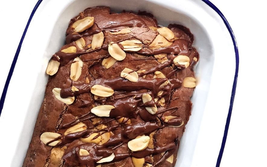 Brownies al cioccolato e burro di arachidi