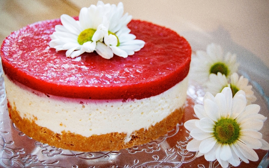 Cheesecake alla fragola