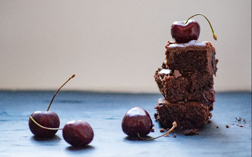 Brownies alle ciliegie