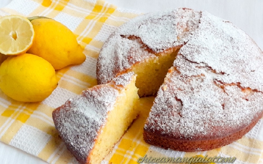 Torta dolce alla maionese