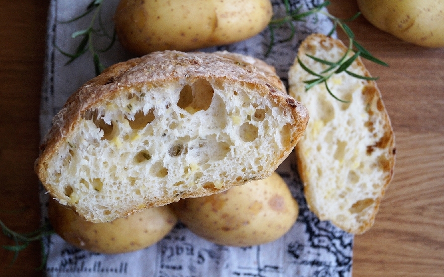 Pane alle patate e rosmarino (gluten free)