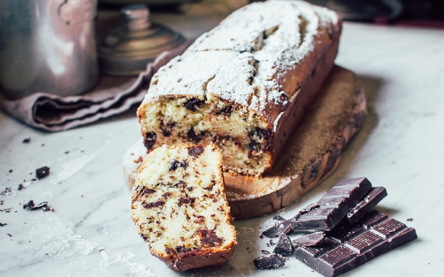 Plumcake alla ricotta con cioccolato