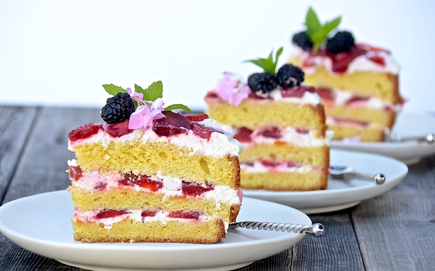 Torta alle fragole