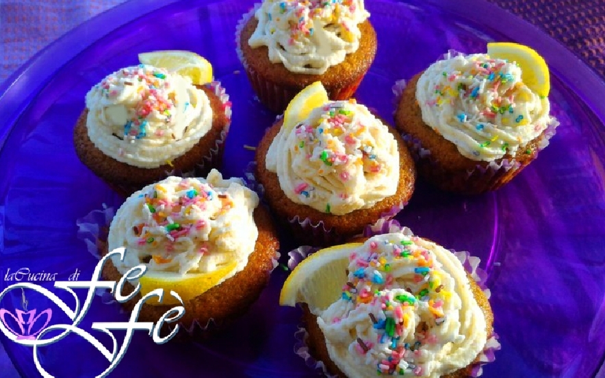 Cupcakes delicati al limone