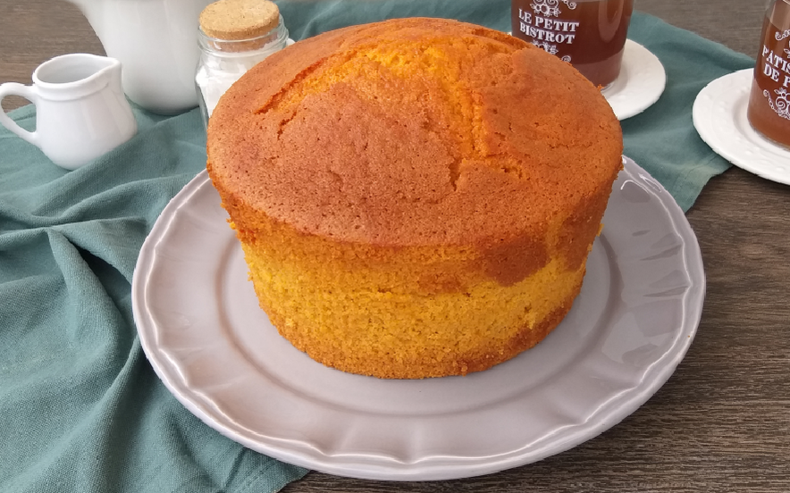 Chiffon cake alla zucca