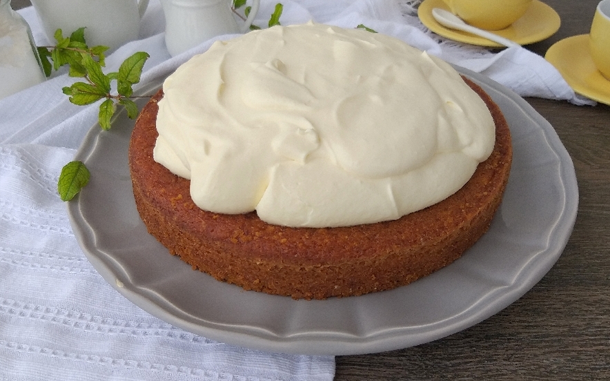 Torta di zucca e nocciole con crema paradiso