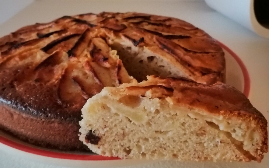 Torta di mele senza burro