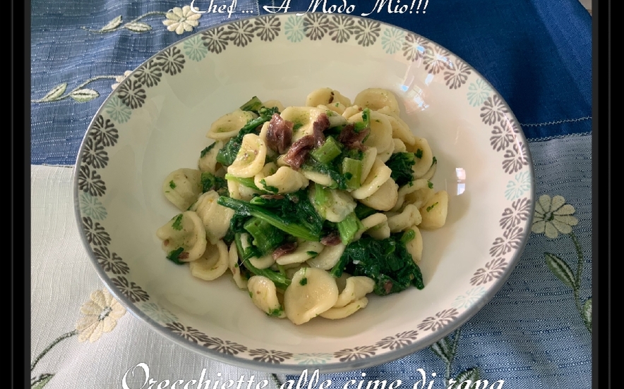 Orecchiette alle cime di rapa