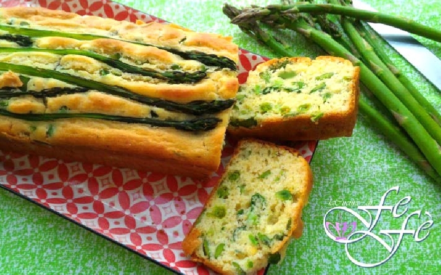 Cake salato al farro con legumi primaverili