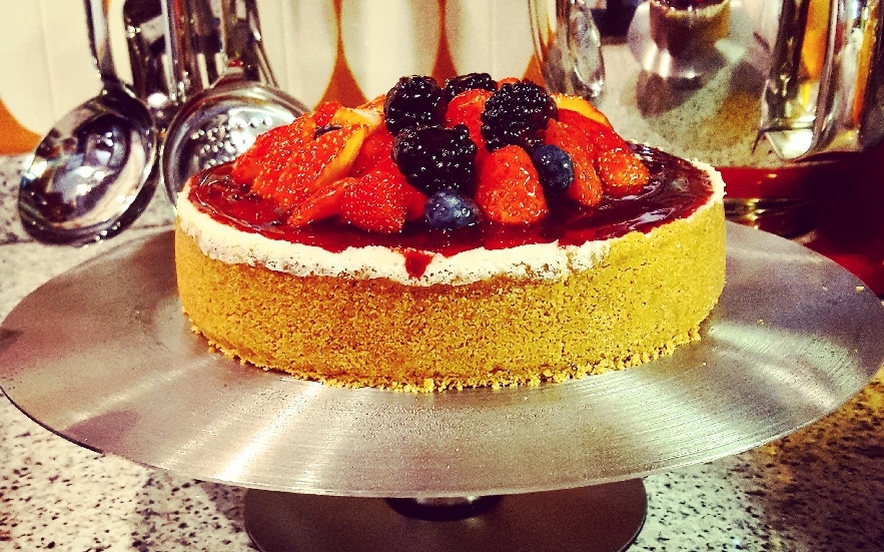 Cheesecake ai frutti rossi