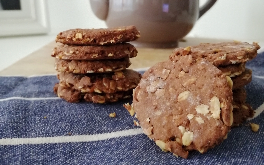 Biscotti grancereale al cacao