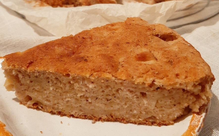 Torta di mele vegan