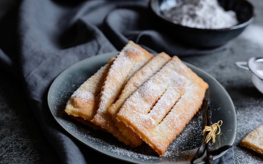 Chiacchiere di Carnevale al forno