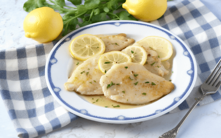 Petto di pollo al limone