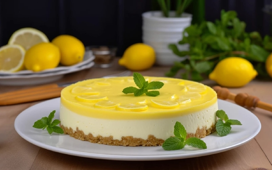 Cheesecake al limone